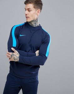 Худи синего цвета Nike Football Training Academy Dry 926458-452 - Синий