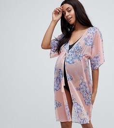 Туника с цветочным принтом Mamalicious - Мульти Mama.Licious