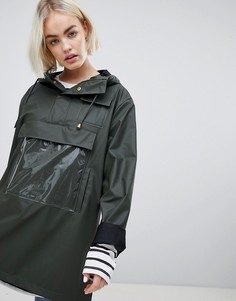 Блестящая куртка Rains - Зеленый