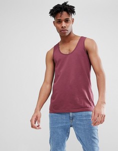 Красная майка ASOS DESIGN - Красный