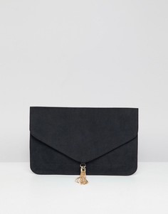 Клатч с кисточками ASOS DESIGN - Черный