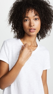 Wilt Tee Dress with Lace Ruffle Trim