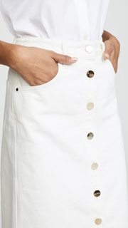 GOLDSIGN The Button Front Original Skirt