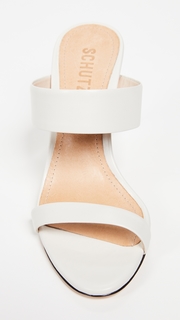 Schutz Leia Double Strap Slides