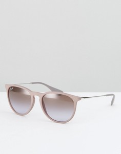 Розовые солнцезащитные очки Ray Ban Erica - Розовый