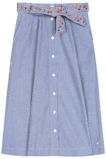 Юбка с полоску