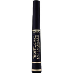 L`OREAL Тушь для ресниц "Телескопик", для удлинения и разделения, экстрачерная 8 мл LOreal Paris