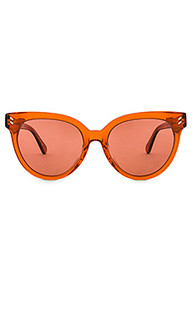 Солнцезащитные очки round cat eye acetate - Stella McCartney