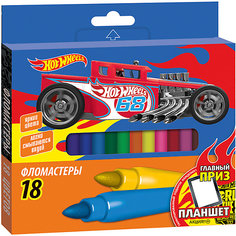 Фломастеры 18 цветов Hot Wheels Limpopo