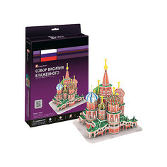 Пазл 3D CubicFun "Собор Василия Блаженного"