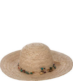 Соломенная шляпа с отделкой бусинами Herman