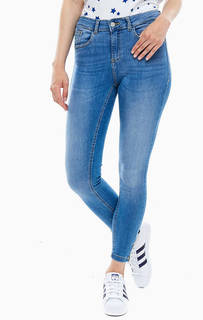 Зауженные синие джинсы со стандартной посадкой B.Young