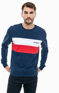 Хлопковый свитшот с принтом Jack & Jones