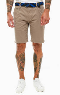 Хлопковые шорты с ремнем S.Oliver