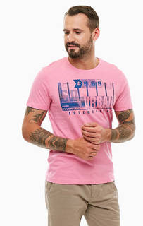 Хлопковая футболка с принтом S.Oliver