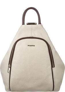 Кожаная сумка-рюкзак с карманами Fiato