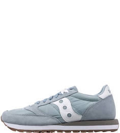 Текстильные кроссовки с замшевыми вставками Saucony