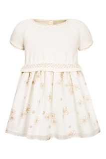 Платье с цветочным узором Dior Children