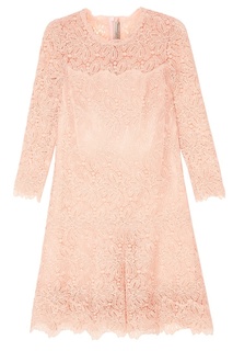 Розовое платье из кружева Ermanno Scervino