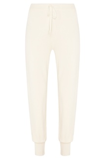 Белые трикотажные брюки Ermanno Scervino