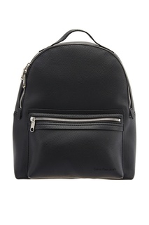 Черный рюкзак с накладным карманом Calvin Klein