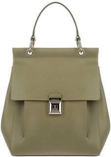 Кожаный рюкзак с откидным клапаном Patrizia Pepe