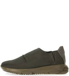 Летние кроссовки из текстиля Emporio Armani