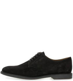 Черные туфли дерби из нубука Aldo
