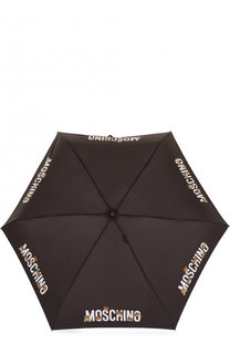 Складной зонт с брелоком Moschino