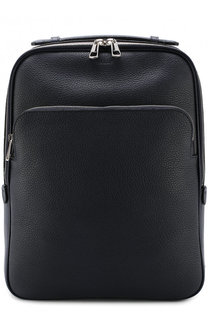 Кожаный рюкзак с внешним карманом на молнии Bally