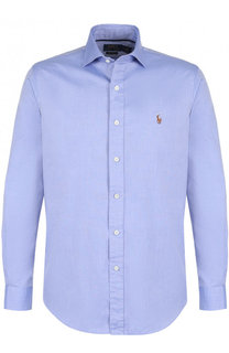 Хлопковая рубашка с воротником кент Polo Ralph Lauren