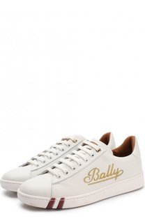 Кожаные кеды Wiera на шнуровке Bally