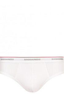 Хлопковые брифы с широкой резинкой Dsquared2