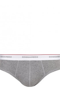 Хлопковые брифы с широкой резинкой Dsquared2