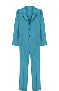 Шелковый костюм из брюк и пиджака Dolce &amp; Gabbana