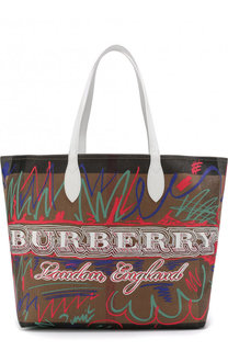 Сумка-тоут с принтом Doodle Burberry