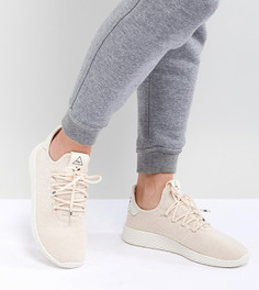 Бежевые кроссовки adidas Originals Pharrell Williams Tennis Hu - Бежевый