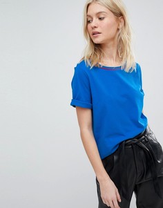 Футболка со спортивной отделкой Vero Moda - Синий