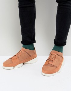 Замшевые кроссовки Clarks Originals Trigenic Evo - Розовый