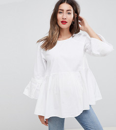 Топ с баской Mamalicious - Белый Mama.Licious