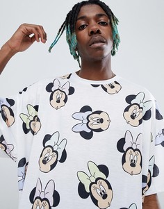 Оversize-футболка с принтом ASOS DESIGN - Белый