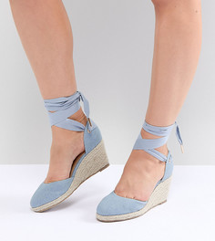 Эспадрильи на танкетке для широкой стопы Truffle Collection - Мульти