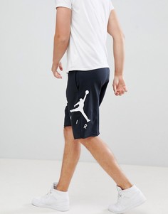 Черные шорты с надписью Air Jordan AJ0807-010 - Черный