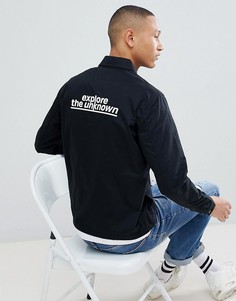 Куртка с принтом на спине Jack &amp; Jones - Черный