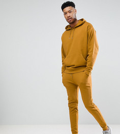 Темно-желтый спортивный костюм скинни ASOS DESIGN Tall - Желтый