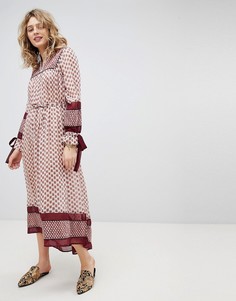 Платье макси в стиле бохо Maison Scotch - Мульти