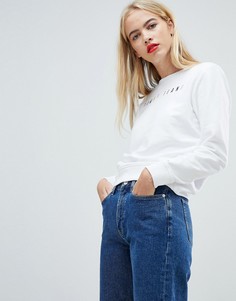 Свитшот с логотипом Tommy Jeans - Белый
