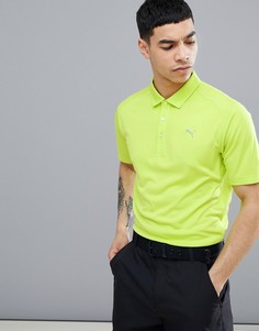 Зеленое поло Puma Golf Essential Pounce 57046236 - Зеленый