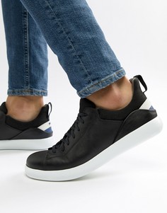 Черные кожаные кроссовки Camper - Черный