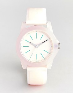 Часы с силиконовым ремешком Armani Exchange AX4361 Banks - Розовый